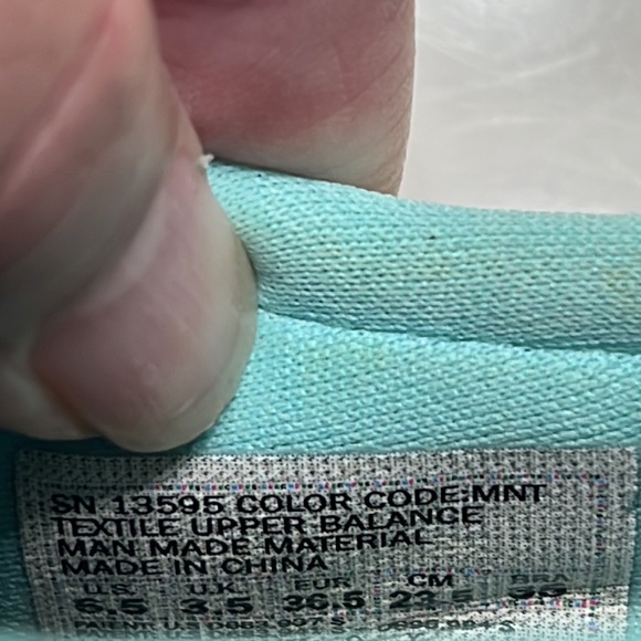 Sketchers go walk to size 6 1/2 worn maybe two times. Lightweight slip-ons. - Picture 7 of 7